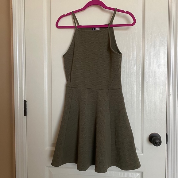Divided Other - Olive Green Divide Girls Dress